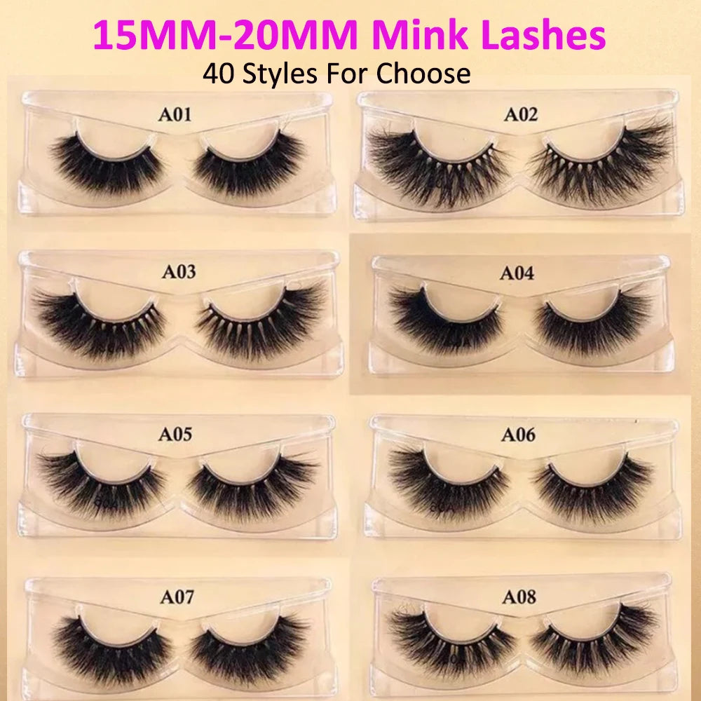 30MM Mink Lashes 25MM Fluffy