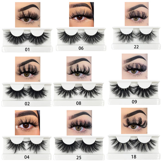 30MM Mink Lashes 25MM Fluffy