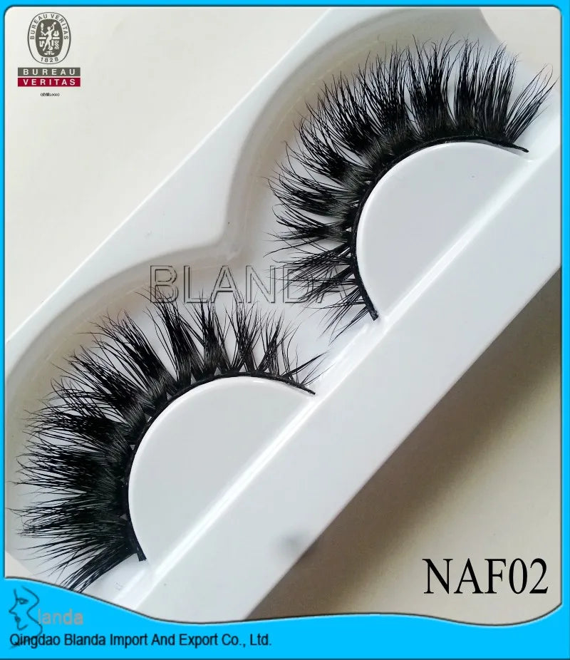 30pairs Handmade 3d mink lashes