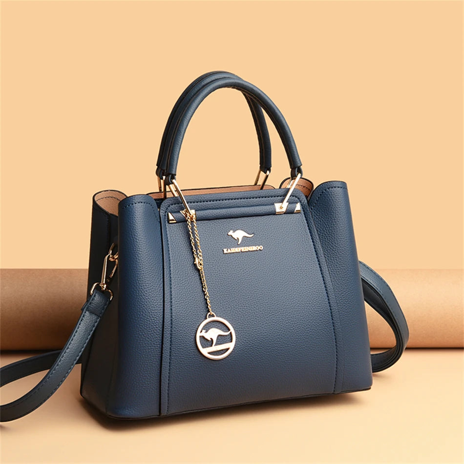 Soft Leather Luxury Handbag Women Bags