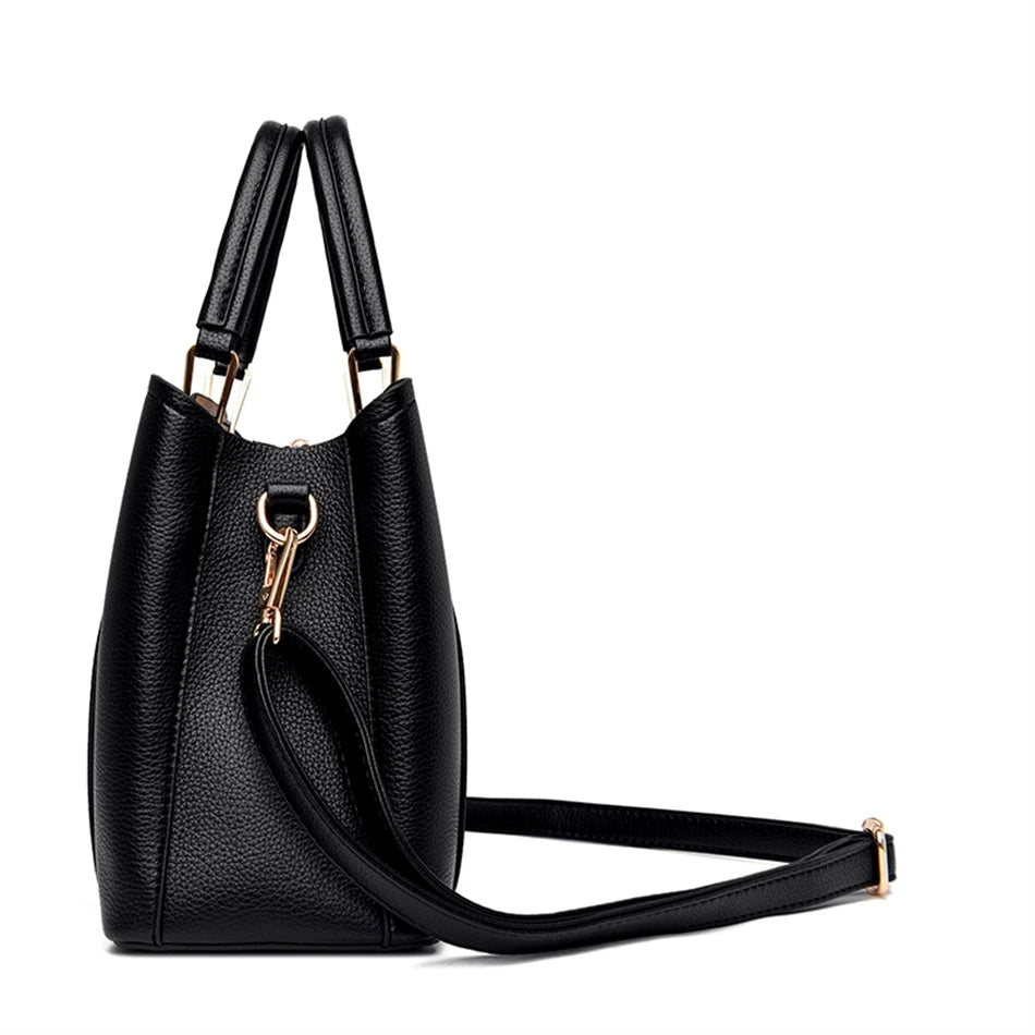 Soft Leather Luxury Handbag Women Bags