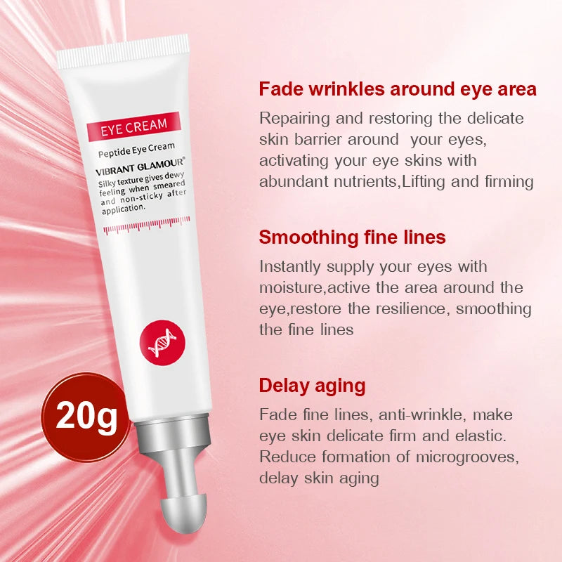 2Pcs Peptide Collagen Eye Cream