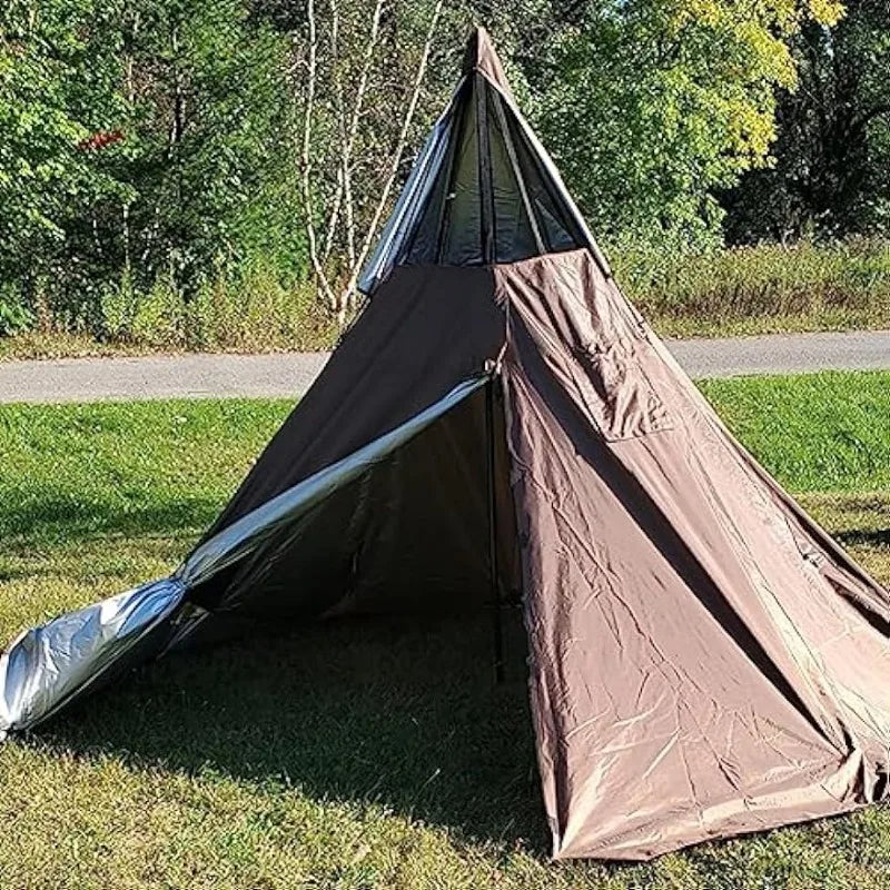 Teepee Tent Outdoor with Stove Hole