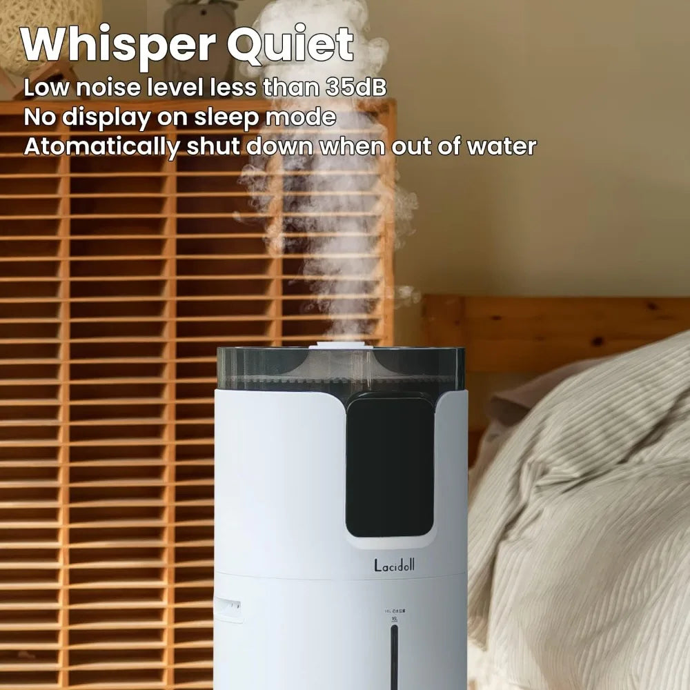 Wholehouse Humidifier 1000 sq. ft 4.2 Gal Cool Mist Ultrasonic