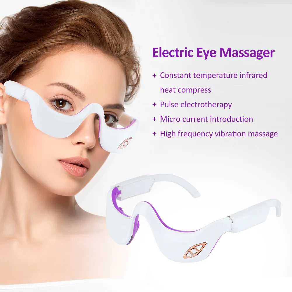 Pulse Eye Massager Heating Therapy