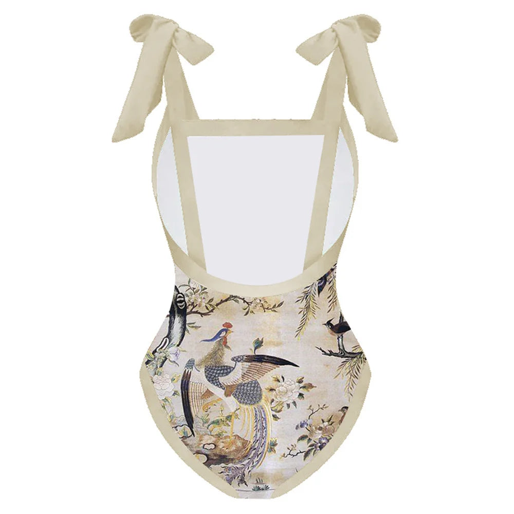 Women's One-Piece Print Swimsuit