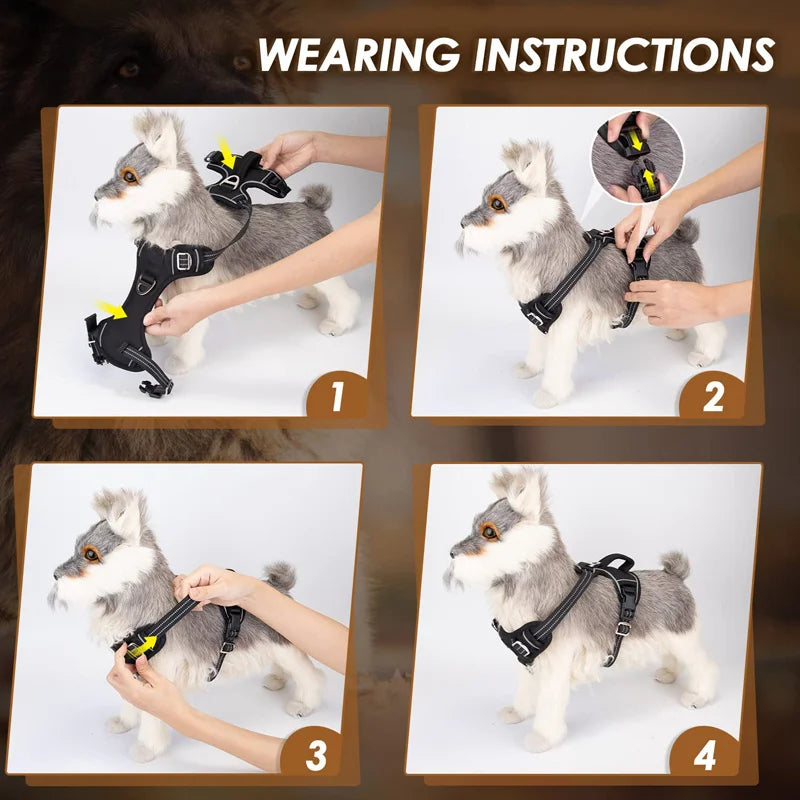 Adjustable Soft Padded Dog Vest