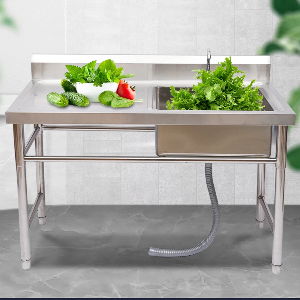 2 Compartment Stainless Steel Sink