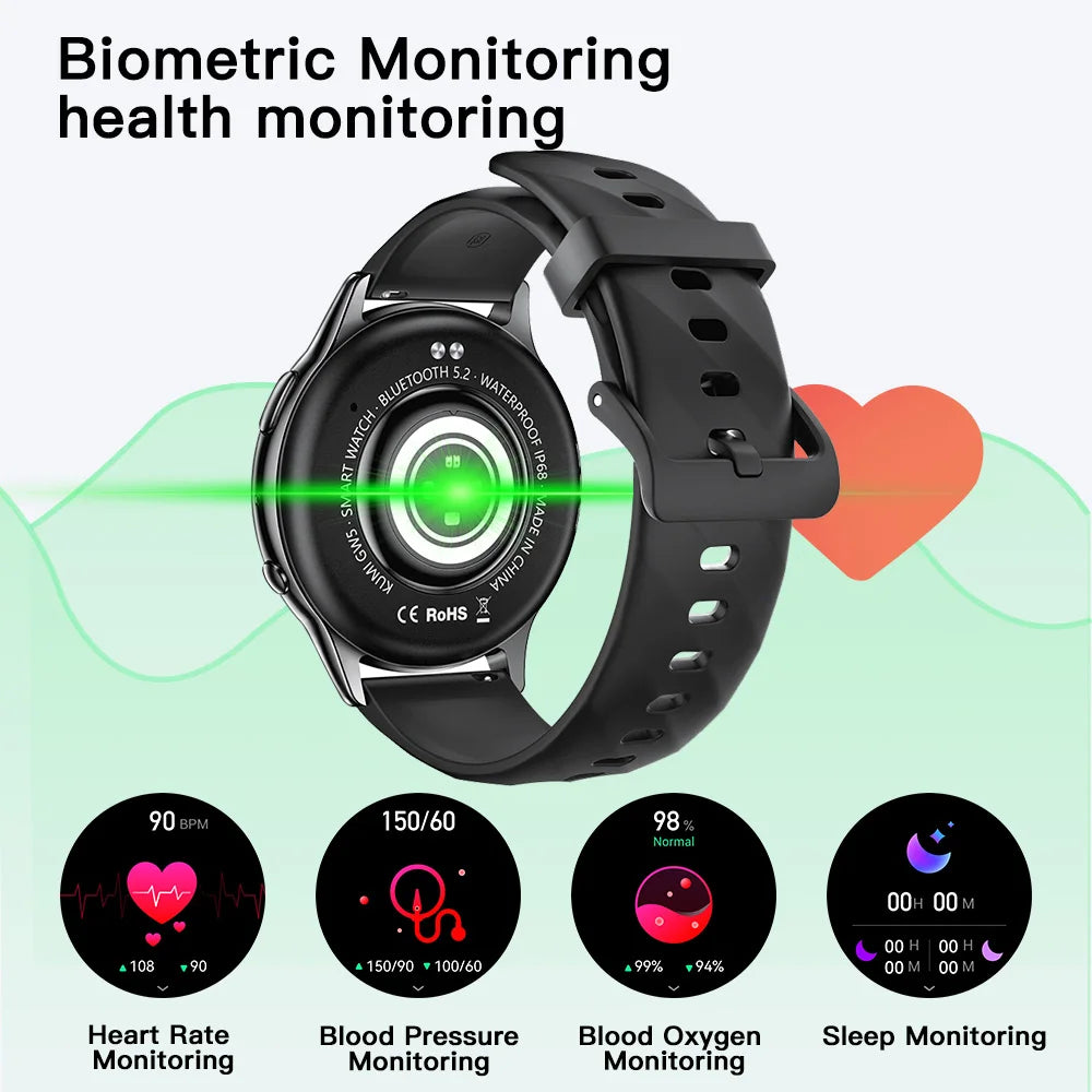 Smart Watch 1.39 inch Bluetooth 5.2 Waterproof