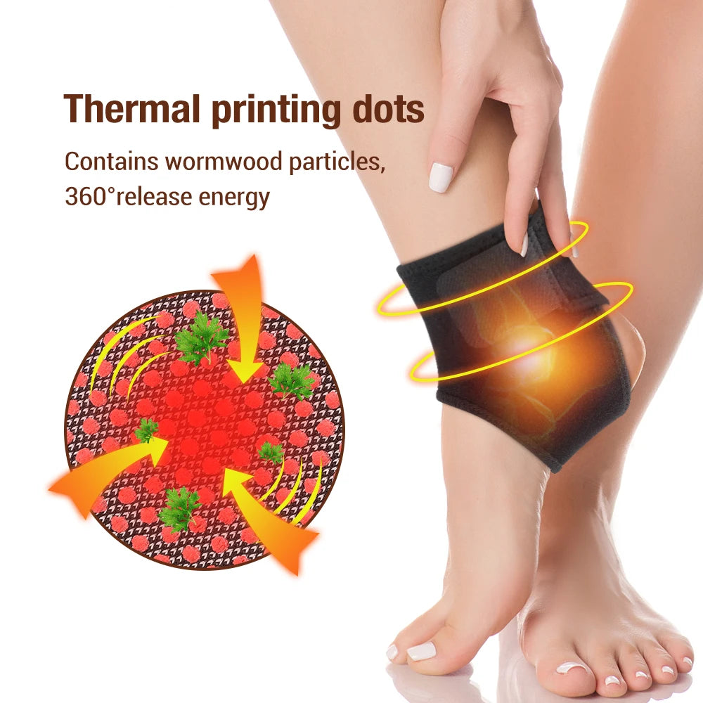 1 pc Magnetic Self-Heating Therapy Ankle Brace