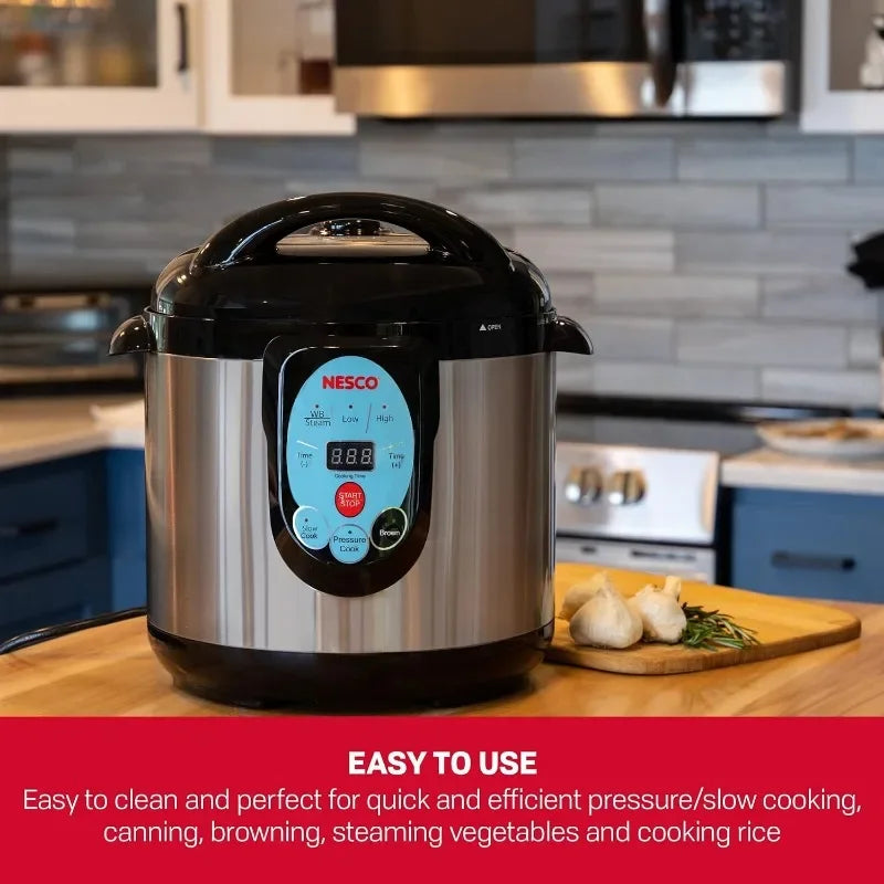 Smart Electric Pressure Cooker and Canner, 9.5 Quart