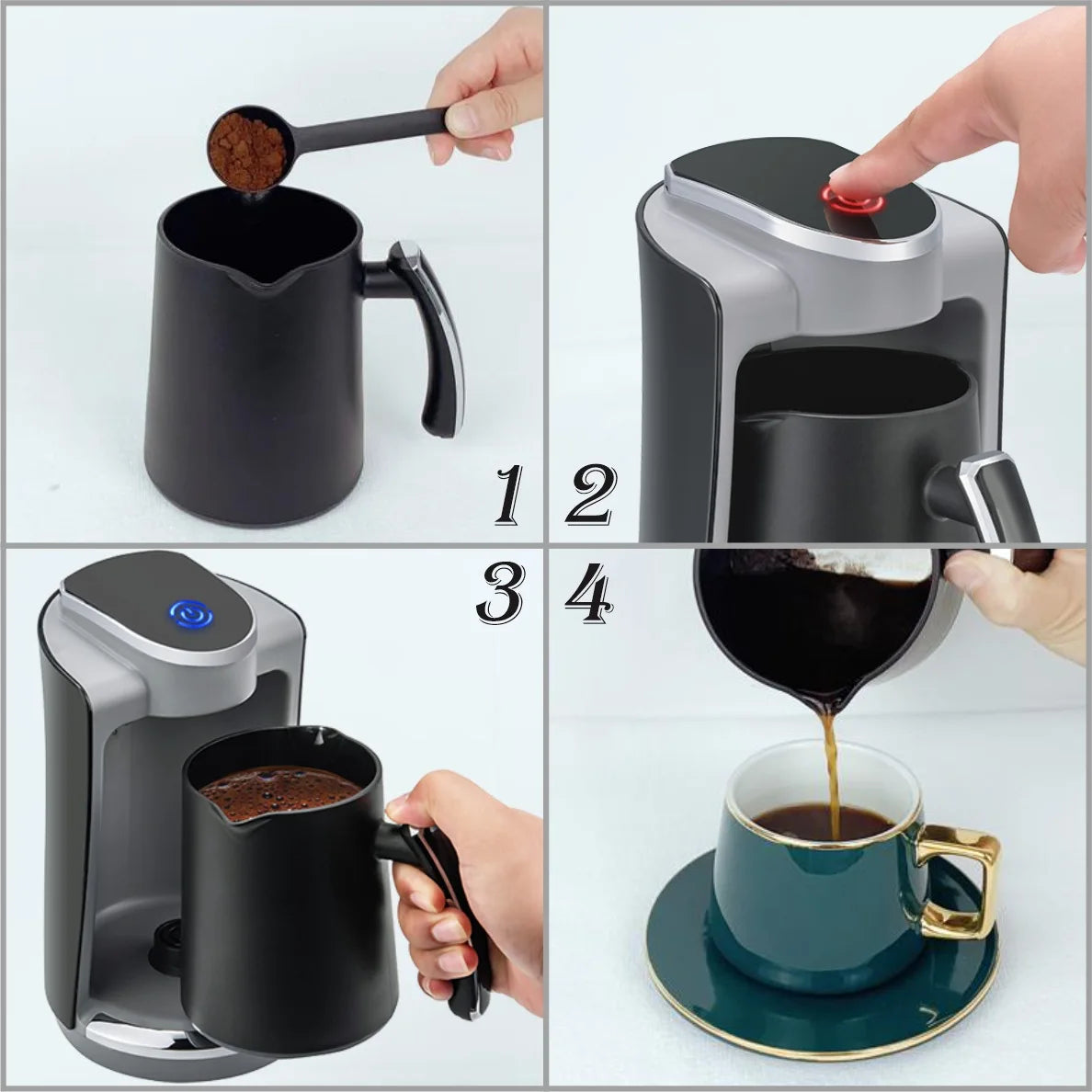 Automatic Turkish Coffee Machine Cordless