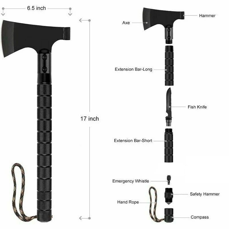 Multifunctional Shovel Ax Set Survival Kit Folding