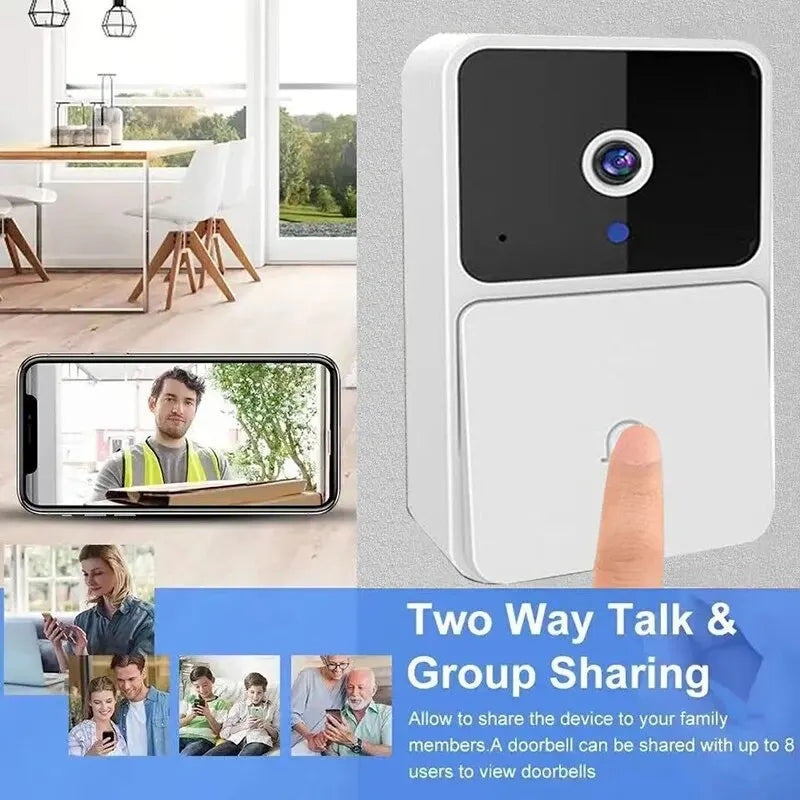 WIFI Video Doorbell Camera Wireless Night Vision