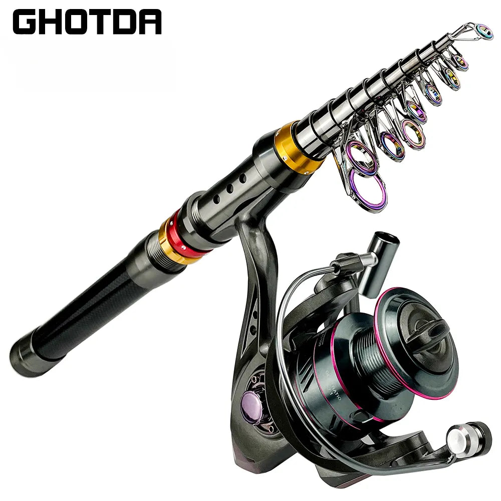 1.8-3.6m Carbon Fiber Spinning Fishing Rod