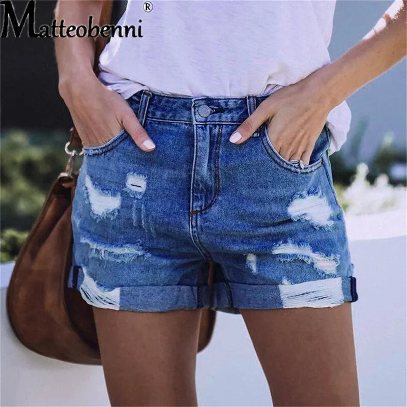 Summer Women's Denim Shorts